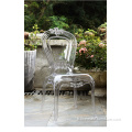 Fête de mariage classique vente chaude Tiffany Clear Tiffany Chair